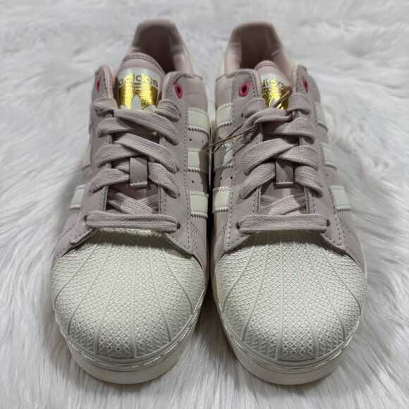 Adidas Superstar XLG Valentine's Day 2024 Womens Shoes ID1103 NEW Multi Sz - Picture 2 of 4